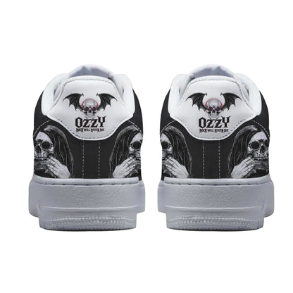 LIMITED EDITION - NEW CUSTOMIZED BLACK SABBATH x OZZY OSBOURNE SNEAKERS
