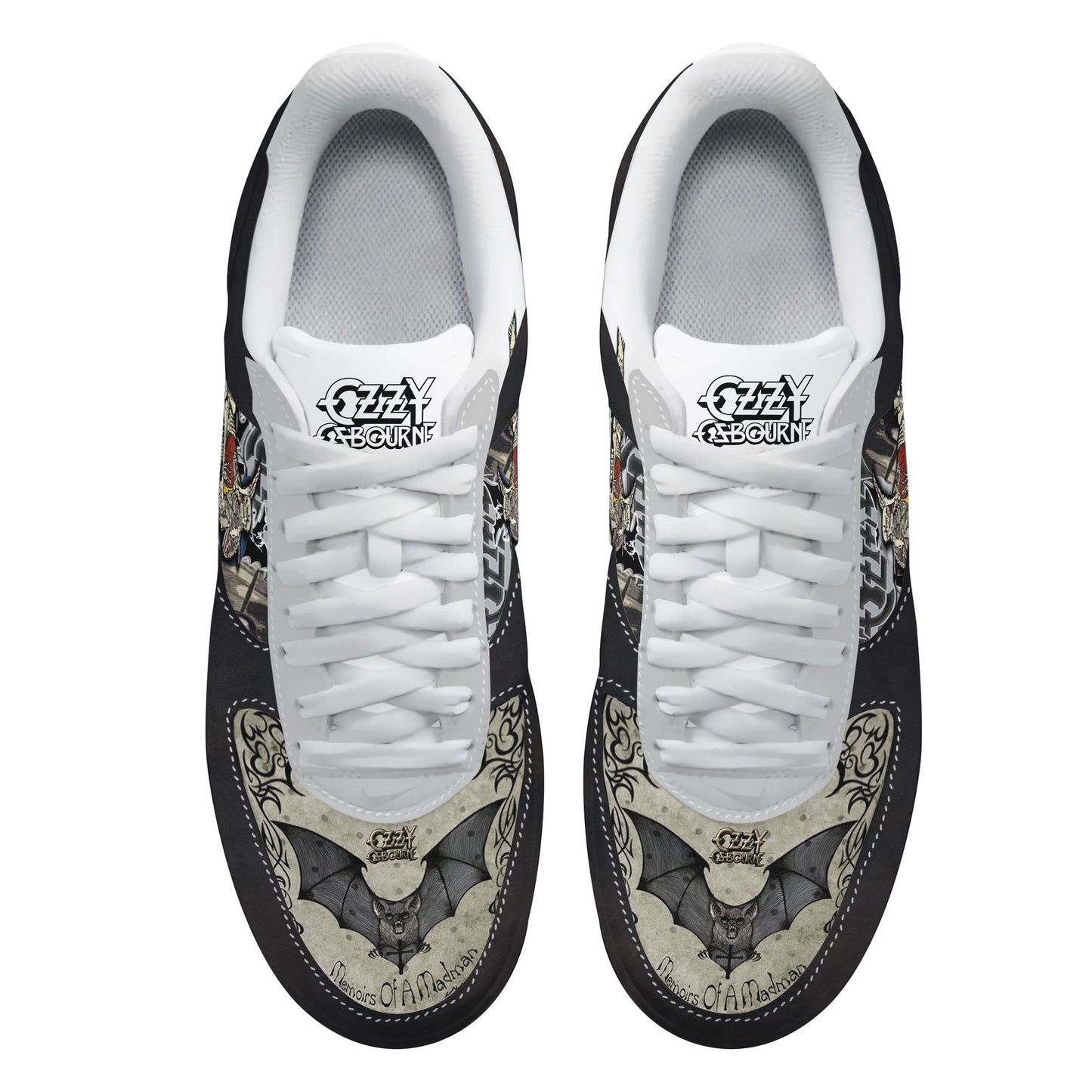 LIMITED EDITION - NEW CUSTOMIZED BLACK SABBATH x OZZY OSBOURNE SNEAKERS