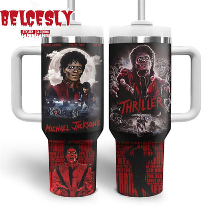 LIMITED EDITION - NEW CUSTOMIZED MICHAEL JACKSON 40 Oz TUMBLER