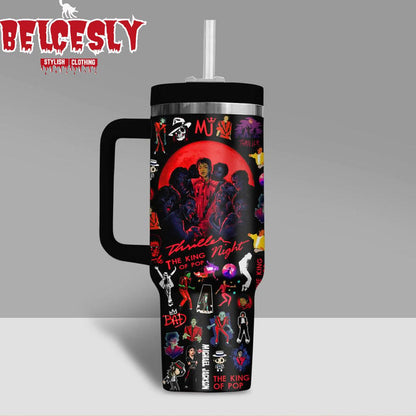 LIMITED EDITION - NEW CUSTOMIZED MICHAEL JACKSON 40 Oz TUMBLER