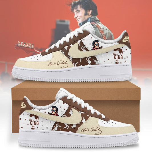 LIMITED EDITION - NEW CUSTOMIZED ELVIS PRESLEY AF1 SHOES