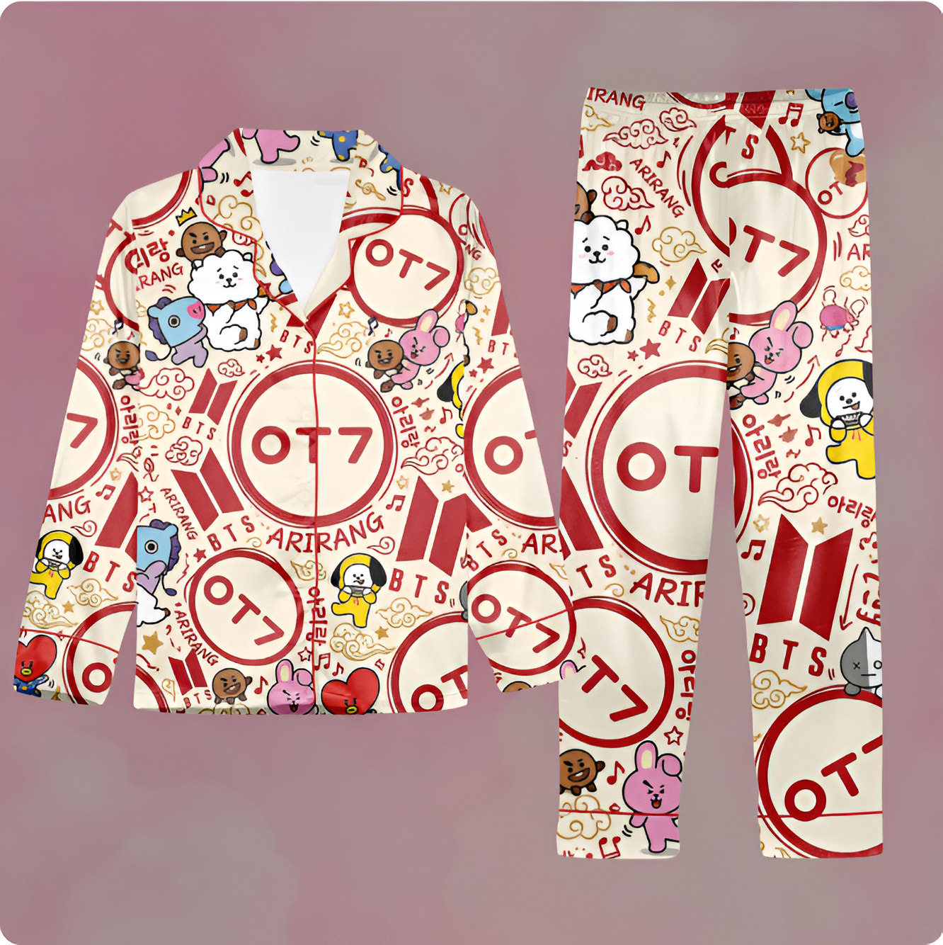 PREMIUM BTS PYJAMAS SET GIFT FOR FAN