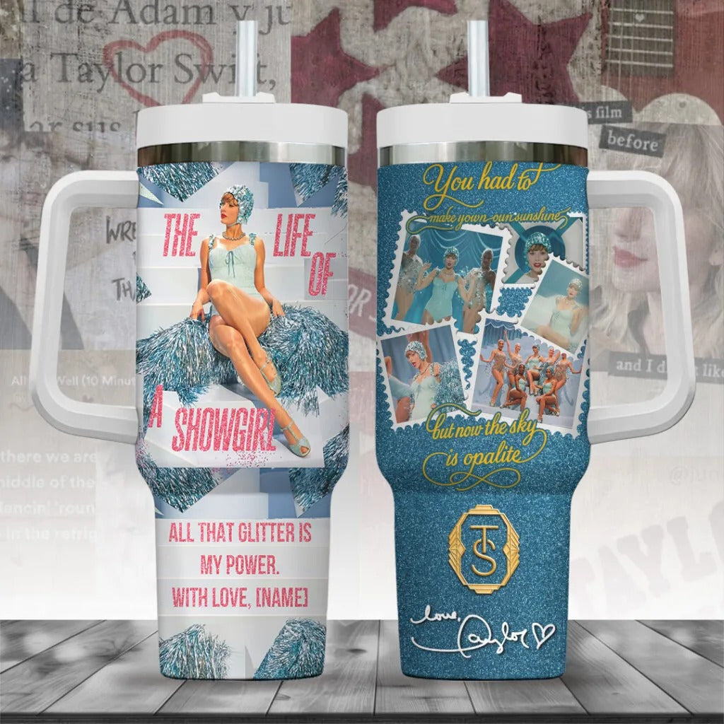 LIMITED EDITION - NEW CUSTOMIZED TAYLOR SWIFT 40 Oz TUMBLER