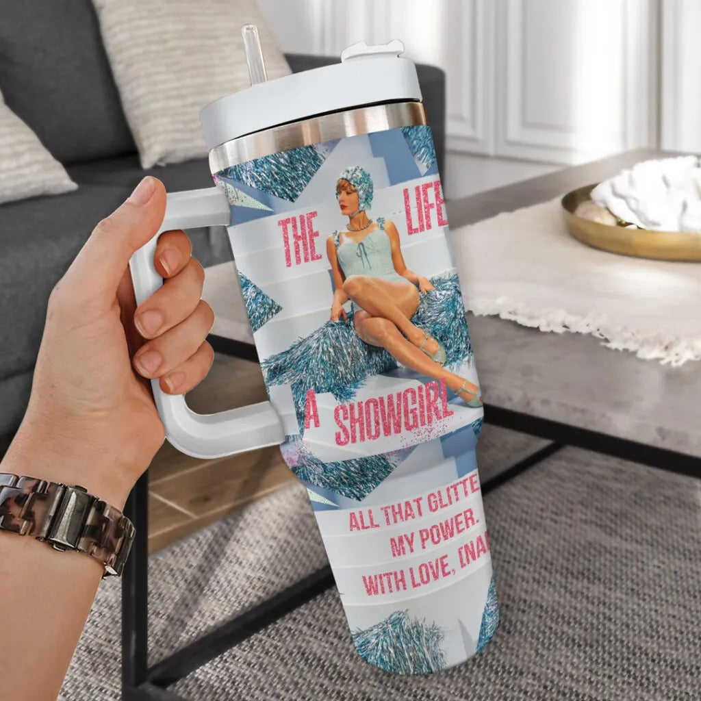 LIMITED EDITION - NEW CUSTOMIZED TAYLOR SWIFT 40 Oz TUMBLER