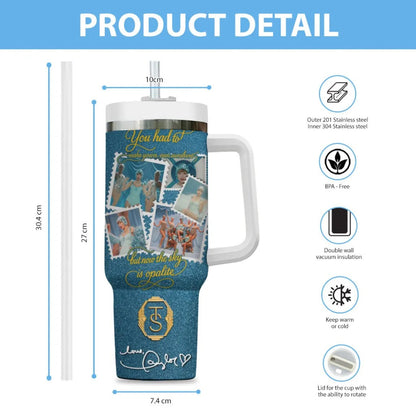 LIMITED EDITION - NEW CUSTOMIZED TAYLOR SWIFT 40 Oz TUMBLER