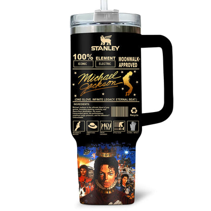 LIMITED EDITION - NEW CUSTOMIZED MICHAEL JACKSON 40 Oz TUMBLER