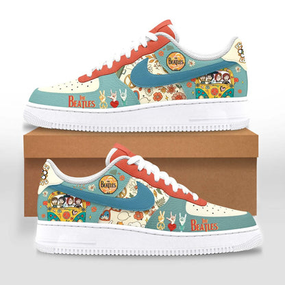 NEW PREMIUM THE BEATLES AF1 SNEAKERS GIFT FOR FANS