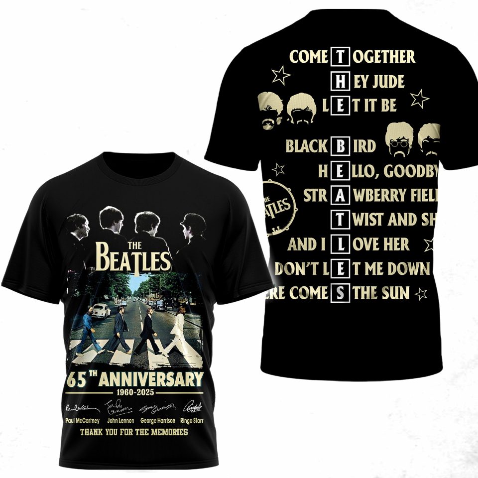 NEW PREMIUM THE BEATLES UNISEX T-SHIRT