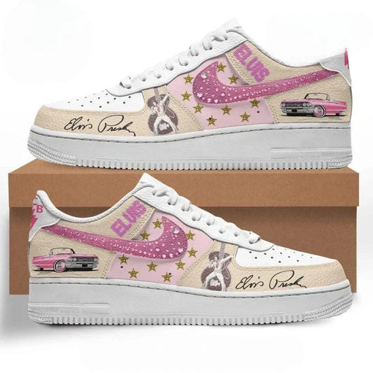 LIMITED EDITION - NEW CUSTOMIZED ELVIS PRESLEY AF1 SHOES
