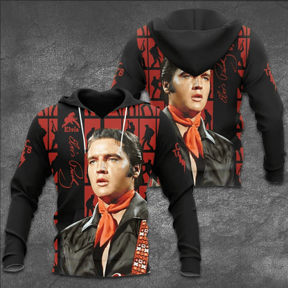 LIMITED EDITION - NEW CUSTOMIZED ELVIS PRESLEY T-SHIRT, HOODIE, ZIP HOODIE