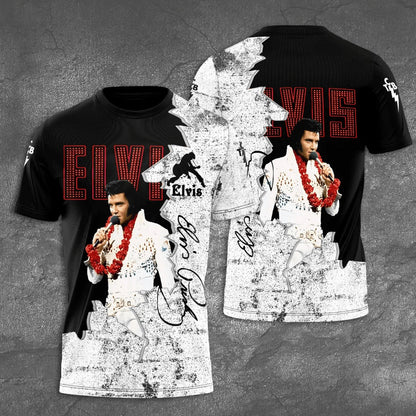 LIMITED EDITION - NEW CUSTOMIZED ELVIS PRESLEY T-SHIRT, HOODIE, ZIP HOODIE