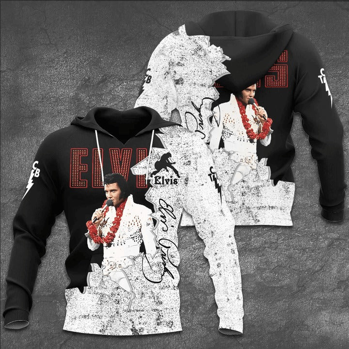 LIMITED EDITION - NEW CUSTOMIZED ELVIS PRESLEY T-SHIRT, HOODIE, ZIP HOODIE
