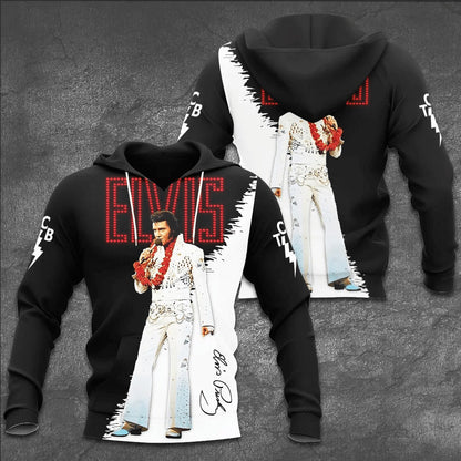 LIMITED EDITION - NEW CUSTOMIZED ELVIS PRESLEY T-SHIRT, HOODIE, ZIP HOODIE