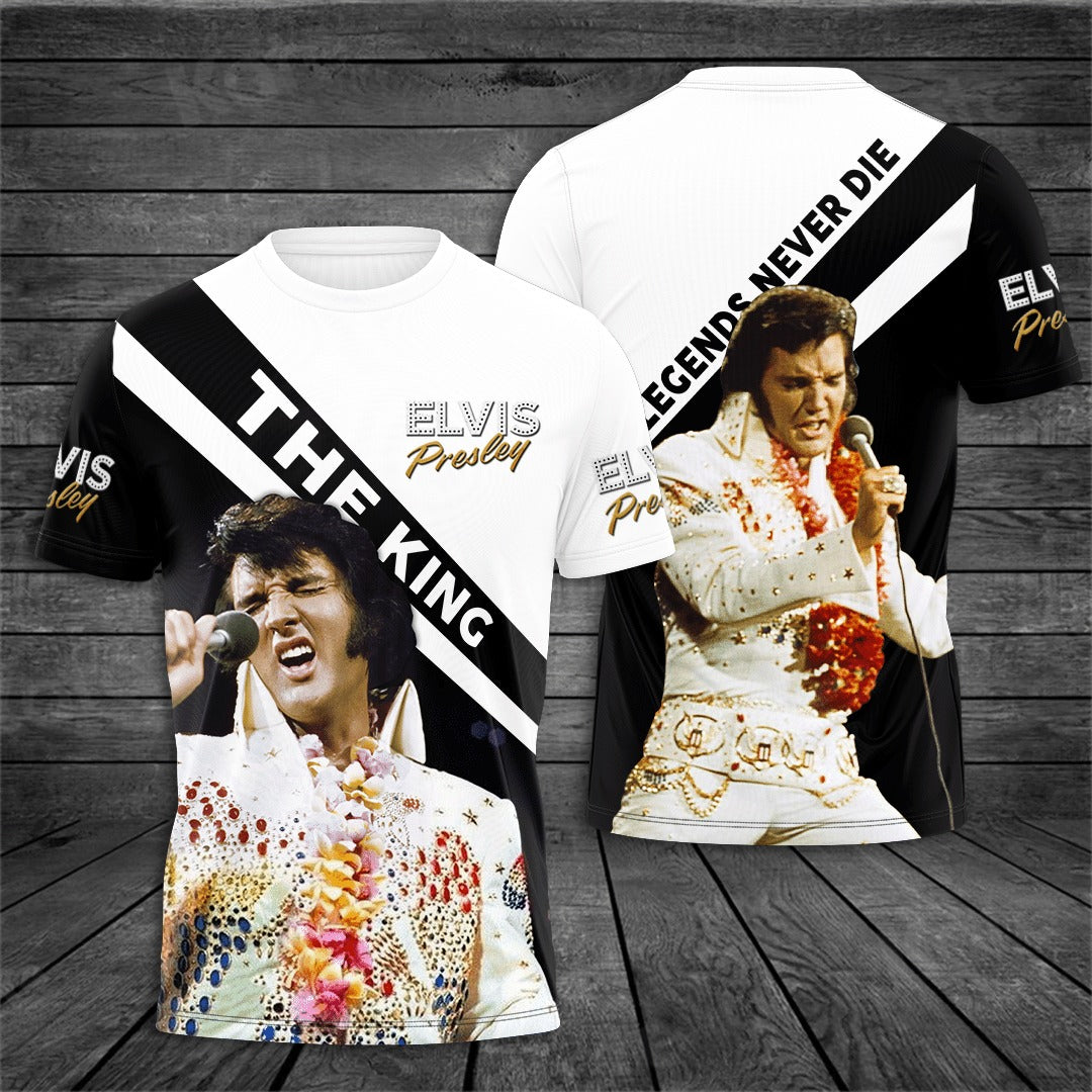 LIMITED EDITION - NEW CUSTOMIZED ELVIS PRESLEY T-SHIRT, HOODIE, ZIP HOODIE