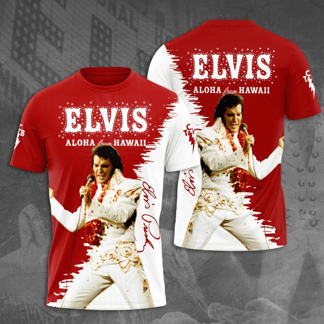 LIMITED EDITION - NEW CUSTOMIZED ELVIS PRESLEY T-SHIRT, HOODIE, ZIP HOODIE