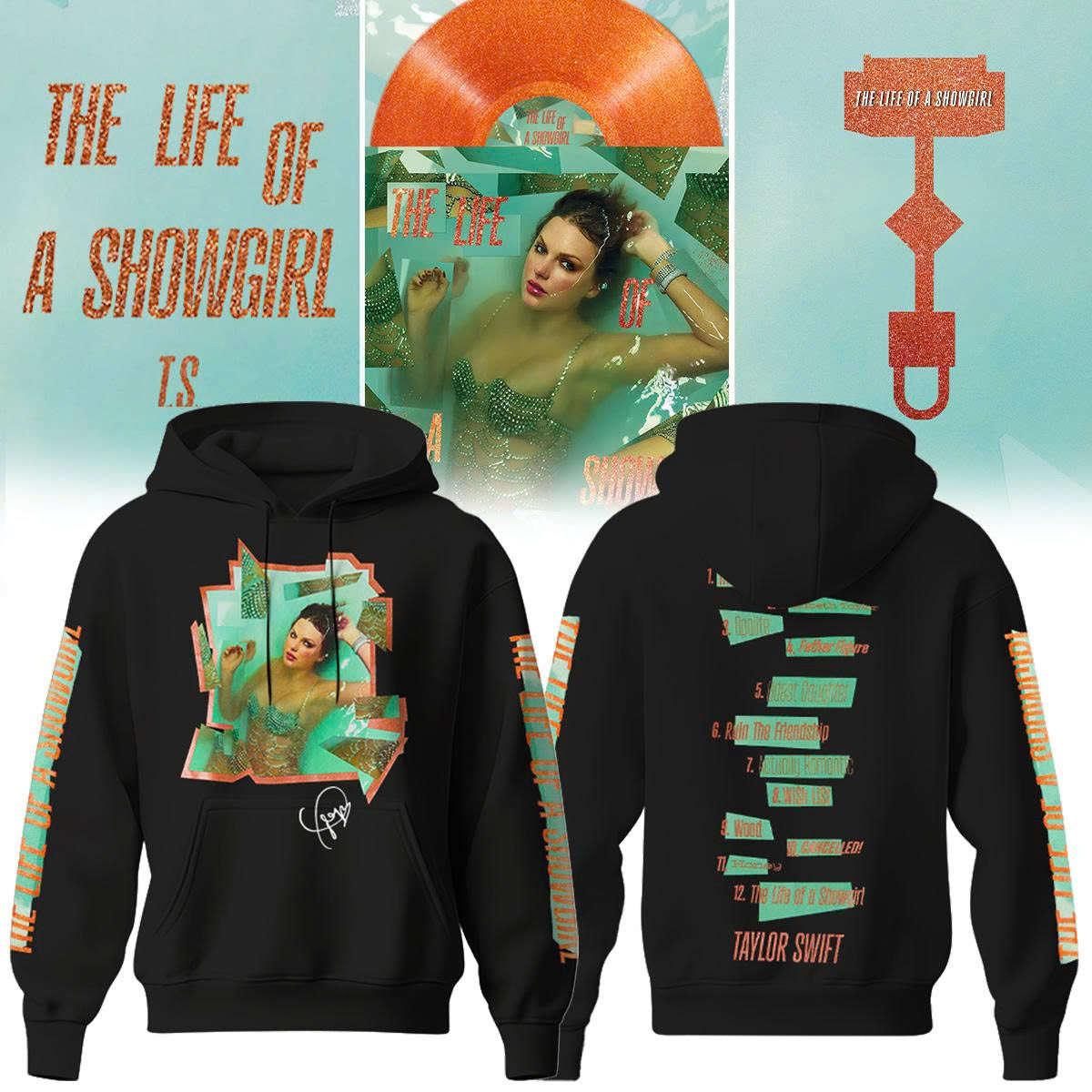 LIMITED EDITION - NEW CUSTOMIZED TAYLOR SWIFT HOODIE | MULTIPLE COLORS AVAILABLE